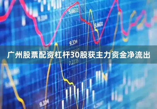 广州股票配资杠杆30股获主力资金净流出